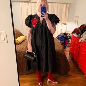 Kika Vargas for Target Ruffle Puff Sleeve Dress